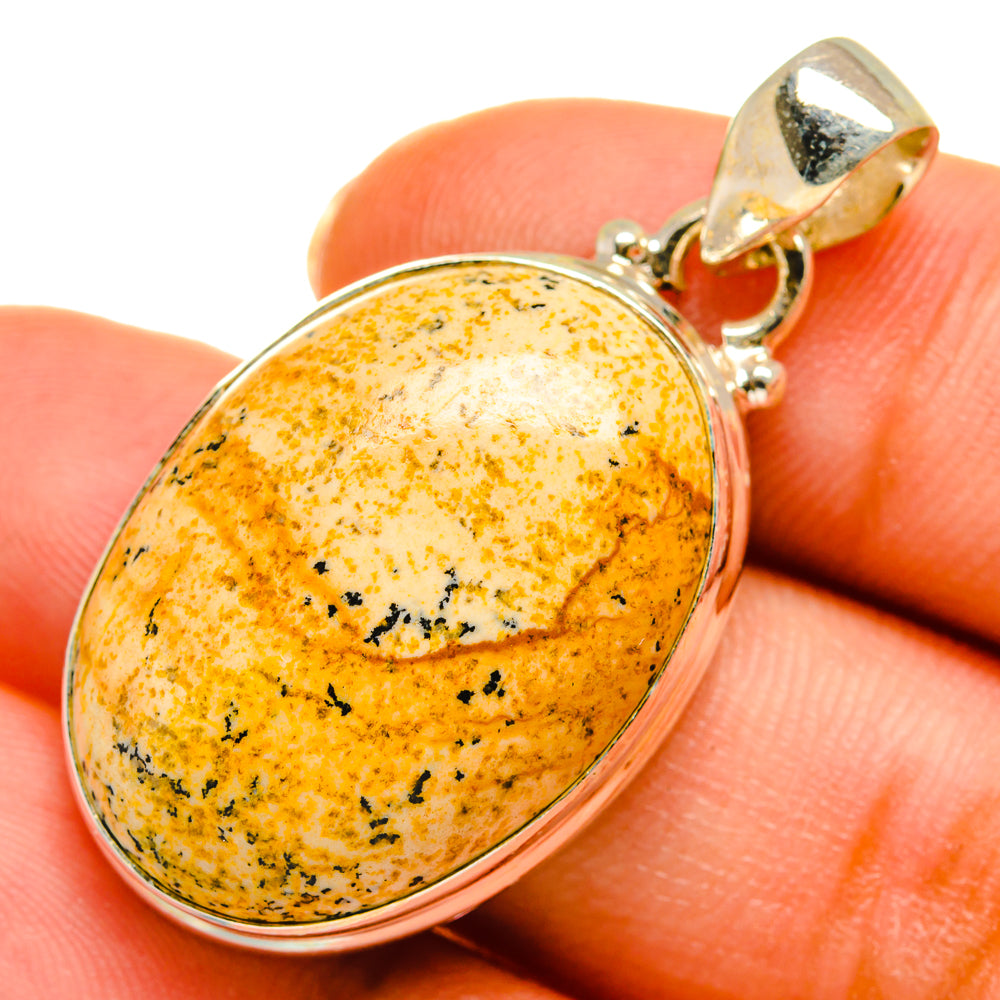Picture Jasper Pendants handcrafted by Ana Silver Co - PD10259