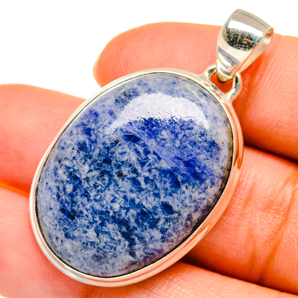 Sodalite Pendants handcrafted by Ana Silver Co - PD10267