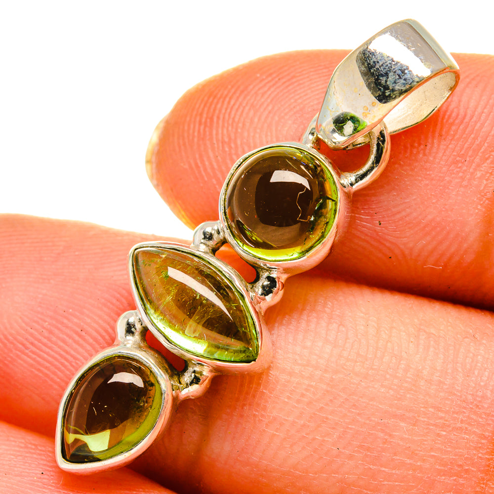 Peridot Pendants handcrafted by Ana Silver Co - PD10279