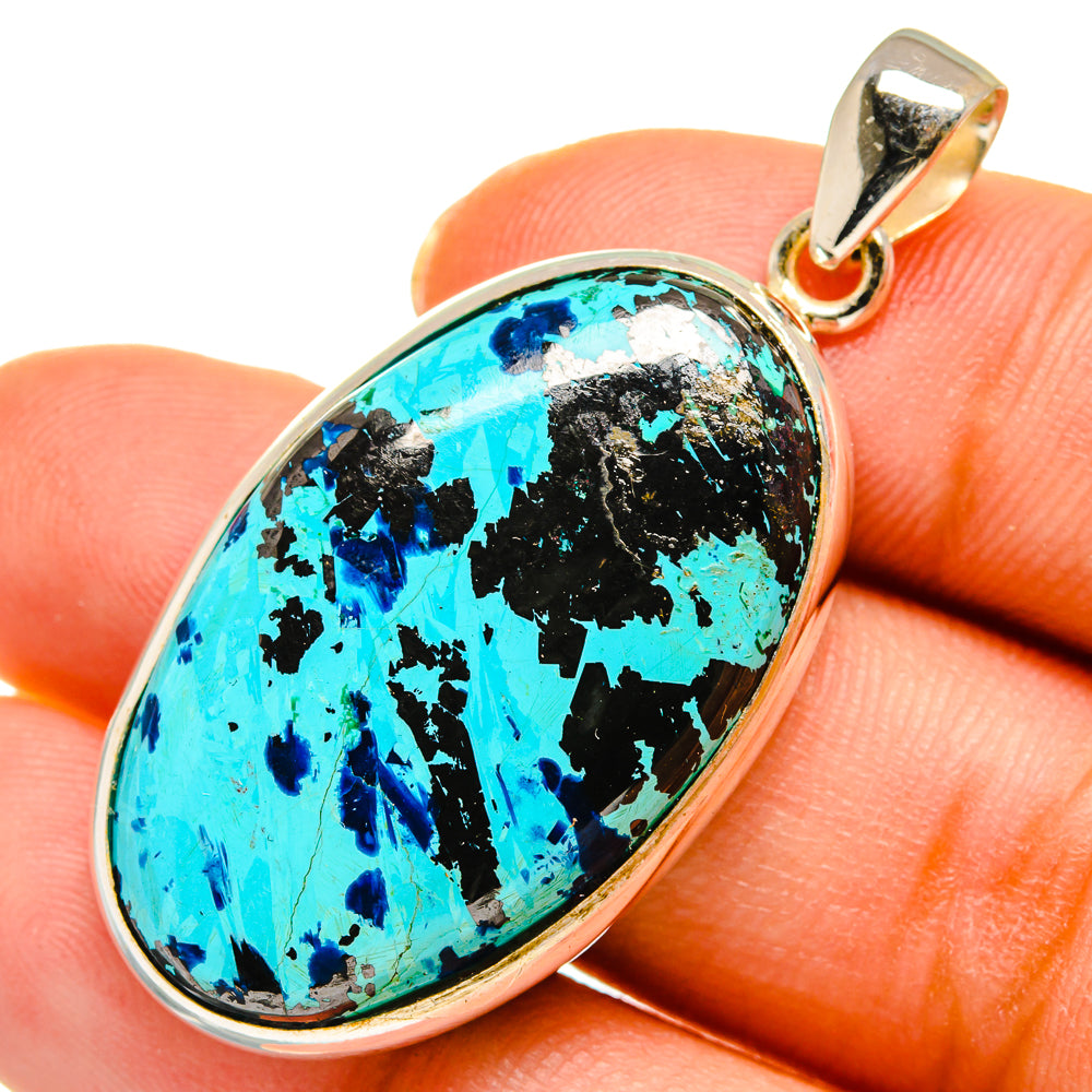 Shattuckite Pendants handcrafted by Ana Silver Co - PD10314