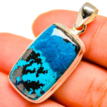 Shattuckite Pendants handcrafted by Ana Silver Co - PD10318