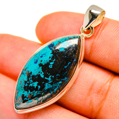 Shattuckite Pendants handcrafted by Ana Silver Co - PD10321