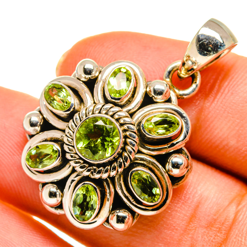 Peridot Pendants handcrafted by Ana Silver Co - PD10331