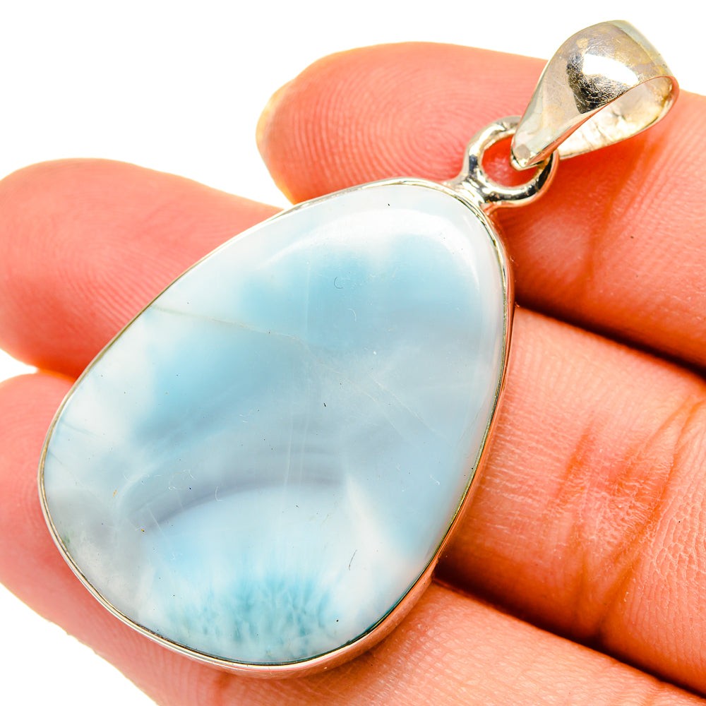 Larimar Pendants handcrafted by Ana Silver Co - PD10341