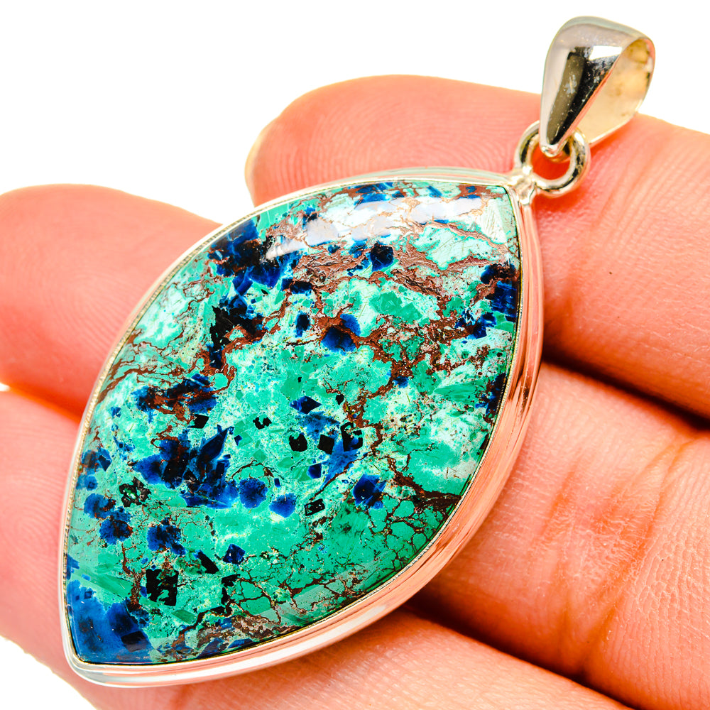 Shattuckite Pendants handcrafted by Ana Silver Co - PD10343