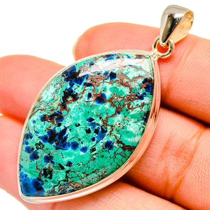 Shattuckite Pendants handcrafted by Ana Silver Co - PD10343