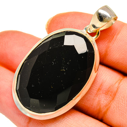Black Onyx Pendants handcrafted by Ana Silver Co - PD10375