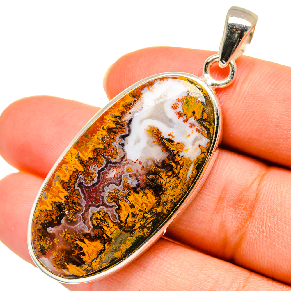 Ocean Jasper Pendants handcrafted by Ana Silver Co - PD10397