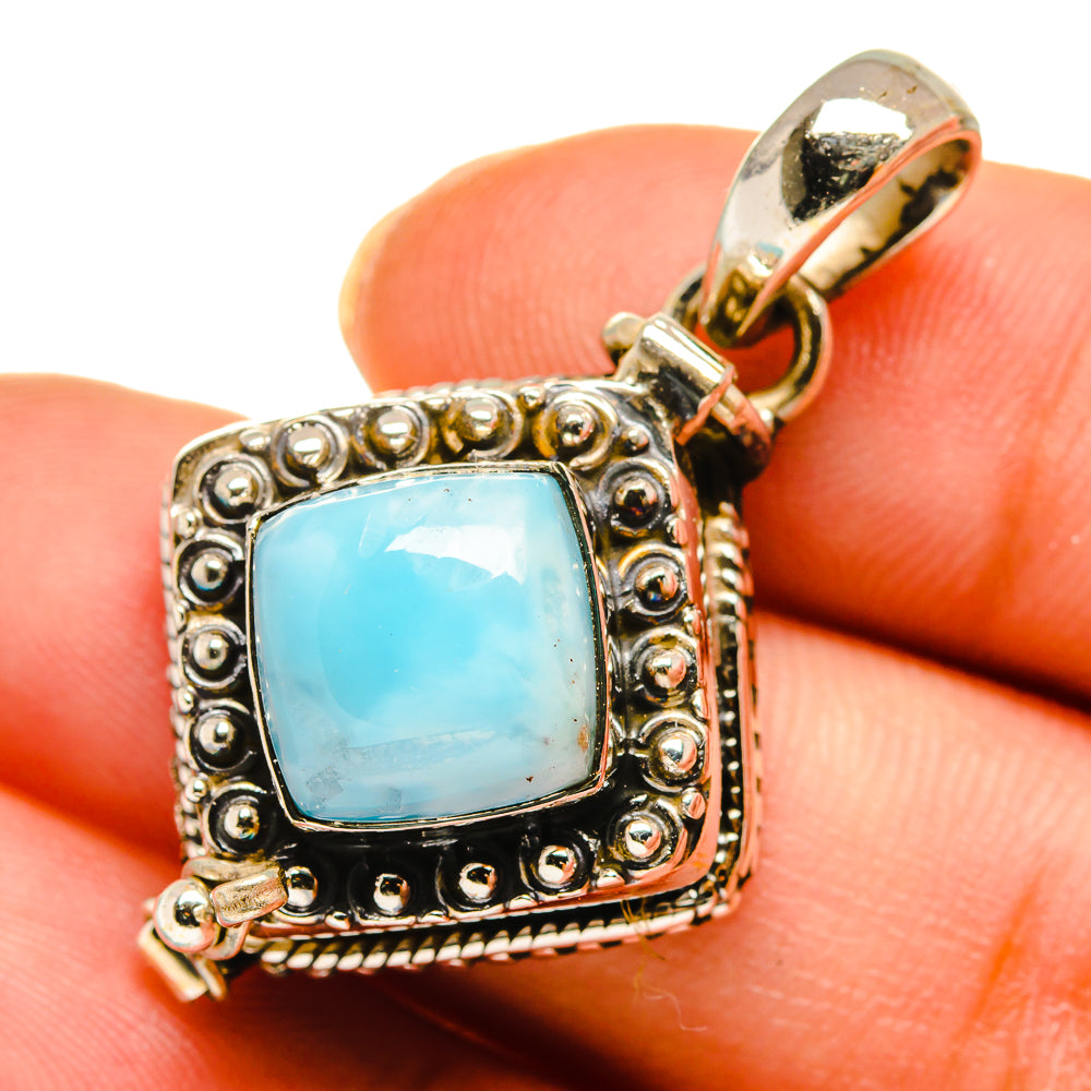 Larimar Pendants handcrafted by Ana Silver Co - PD10416