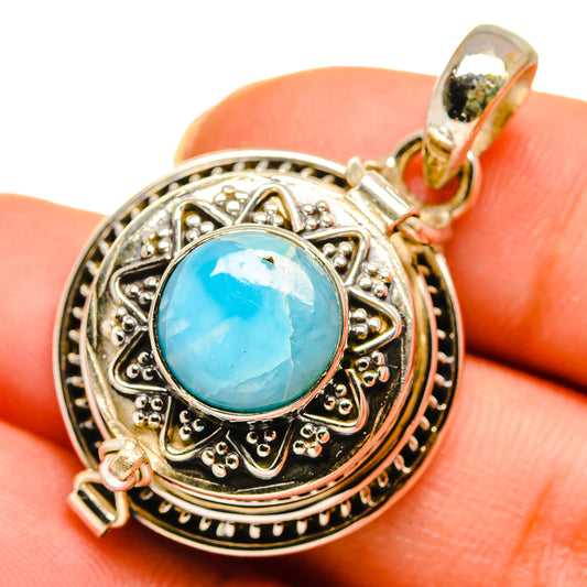 Larimar Pendants handcrafted by Ana Silver Co - PD10417