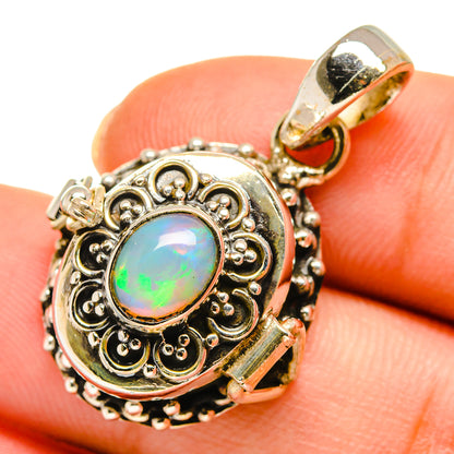 Ethiopian Opal Pendants handcrafted by Ana Silver Co - PD10431