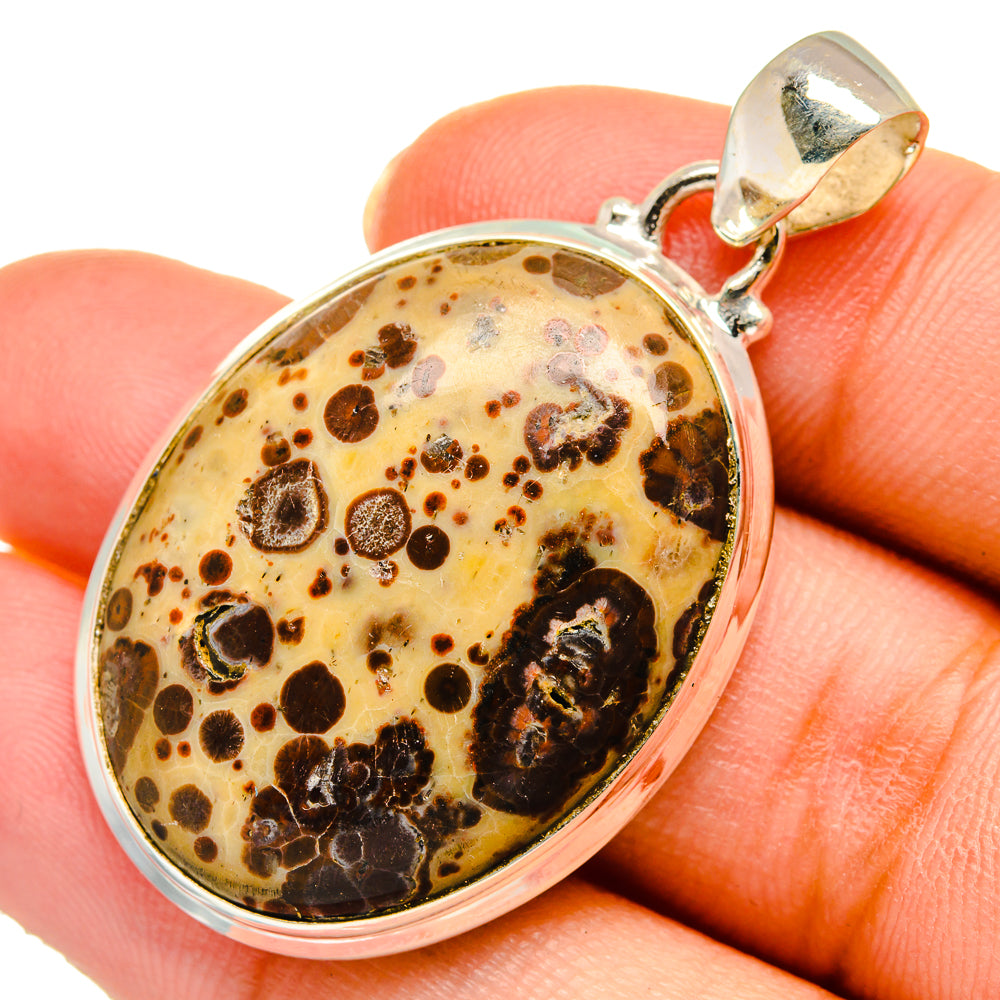 Poppy Jasper Pendants handcrafted by Ana Silver Co - PD10434