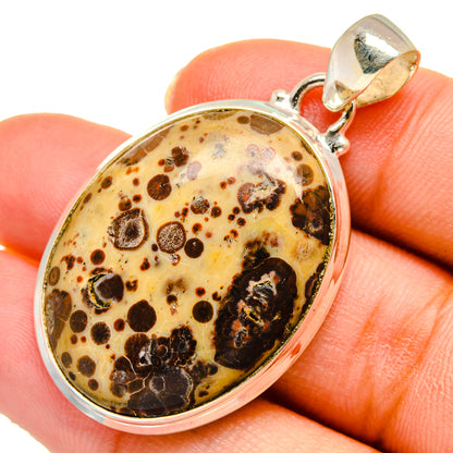 Poppy Jasper Pendants handcrafted by Ana Silver Co - PD10434