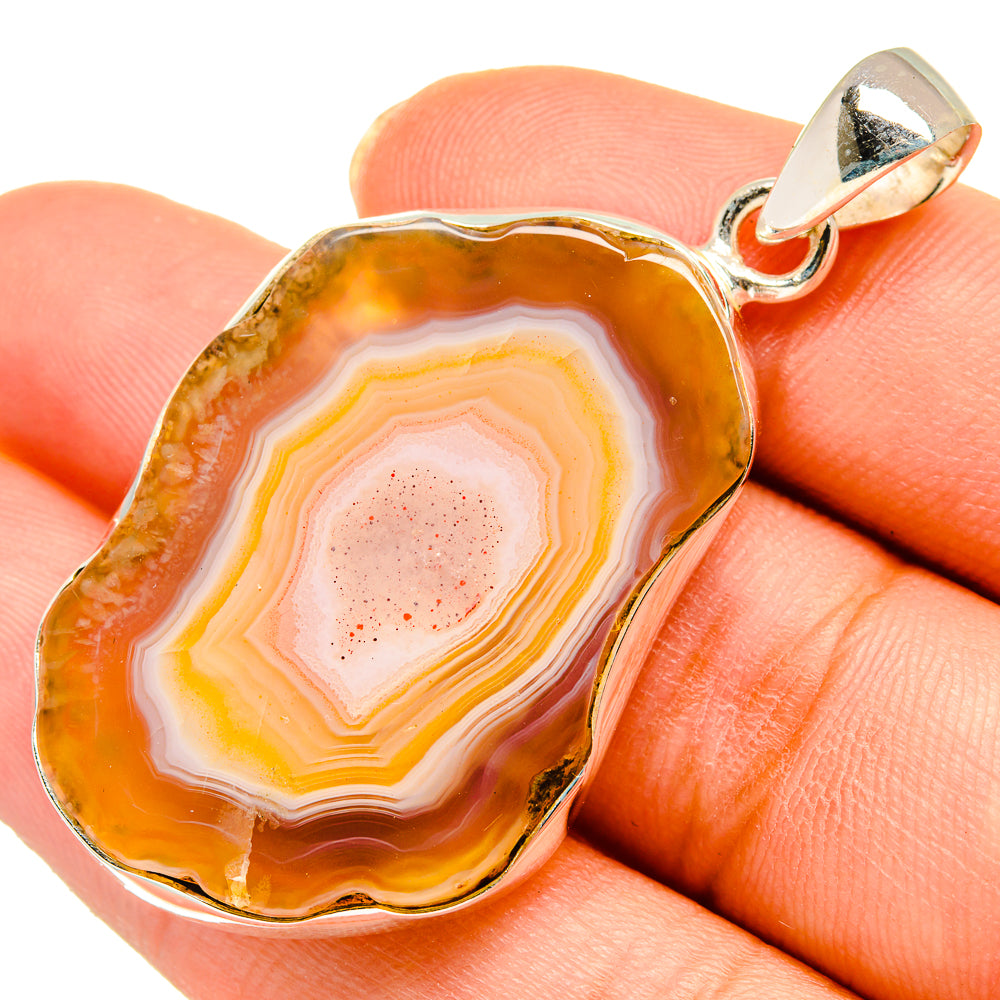 Titanium Druzy Pendants handcrafted by Ana Silver Co - PD10460