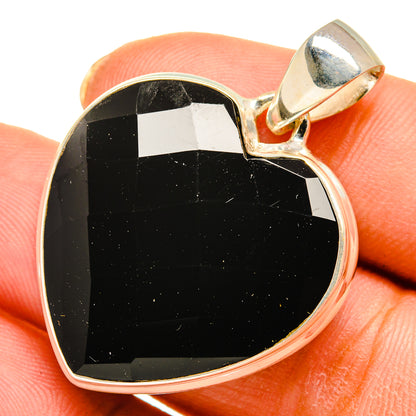 Black Onyx Pendants handcrafted by Ana Silver Co - PD10478