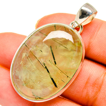 Prehnite Pendants handcrafted by Ana Silver Co - PD10483