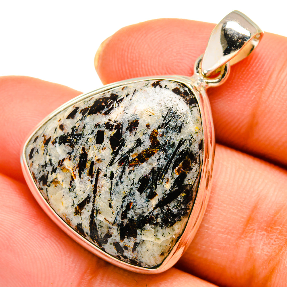 Astrophyllite Pendants handcrafted by Ana Silver Co - PD10485