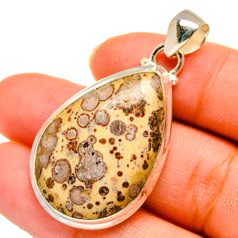 Poppy Jasper Pendants handcrafted by Ana Silver Co - PD10489