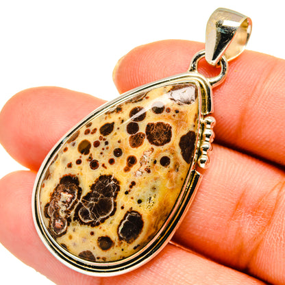 Poppy Jasper Pendants handcrafted by Ana Silver Co - PD10518