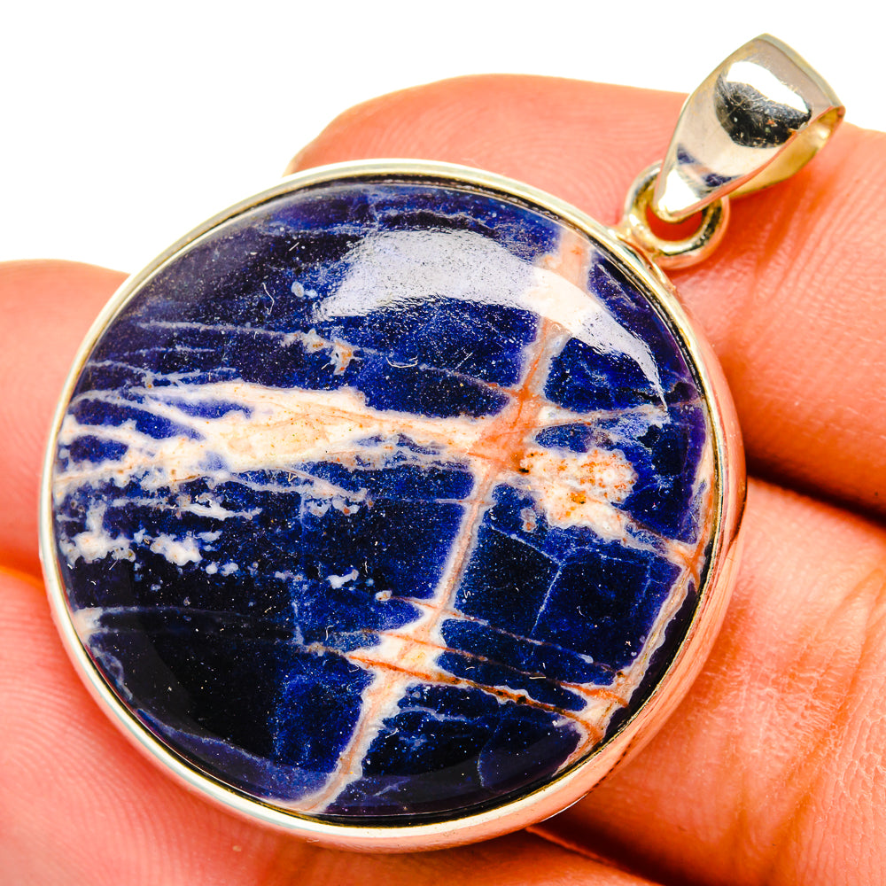 Sodalite Pendants handcrafted by Ana Silver Co - PD10521