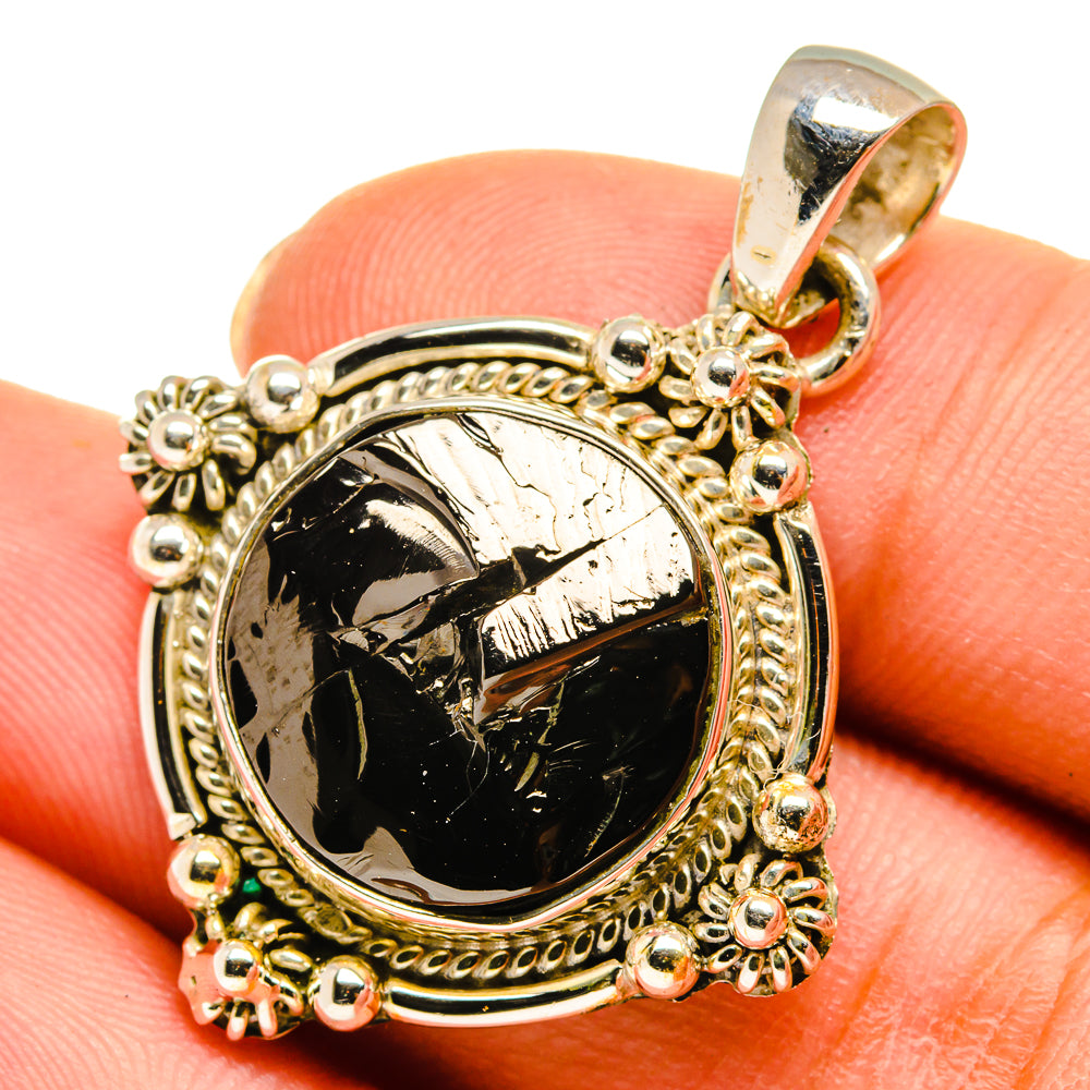 Shungite Pendants handcrafted by Ana Silver Co - PD10530