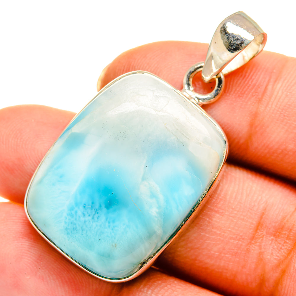 Larimar Pendants handcrafted by Ana Silver Co - PD10549