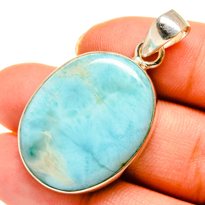 Larimar Pendants handcrafted by Ana Silver Co - PD10559