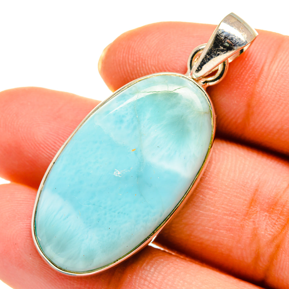 Larimar Pendants handcrafted by Ana Silver Co - PD10567