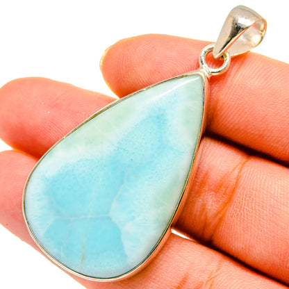 Larimar Pendants handcrafted by Ana Silver Co - PD10573