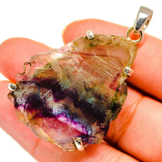 Fluorite Pendants handcrafted by Ana Silver Co - PD10580