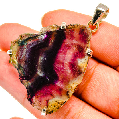 Fluorite Pendants handcrafted by Ana Silver Co - PD10583