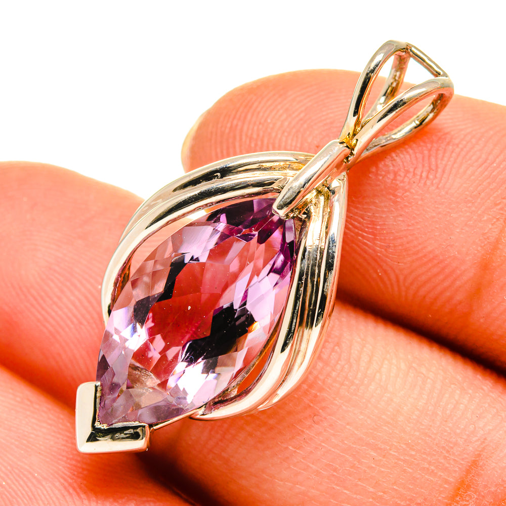 Amethyst Pendants handcrafted by Ana Silver Co - PD10588
