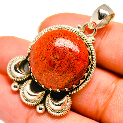 Sponge Coral Pendants handcrafted by Ana Silver Co - PD10609