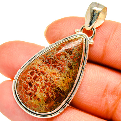 Dinosaur Bone Pendants handcrafted by Ana Silver Co - PD10611