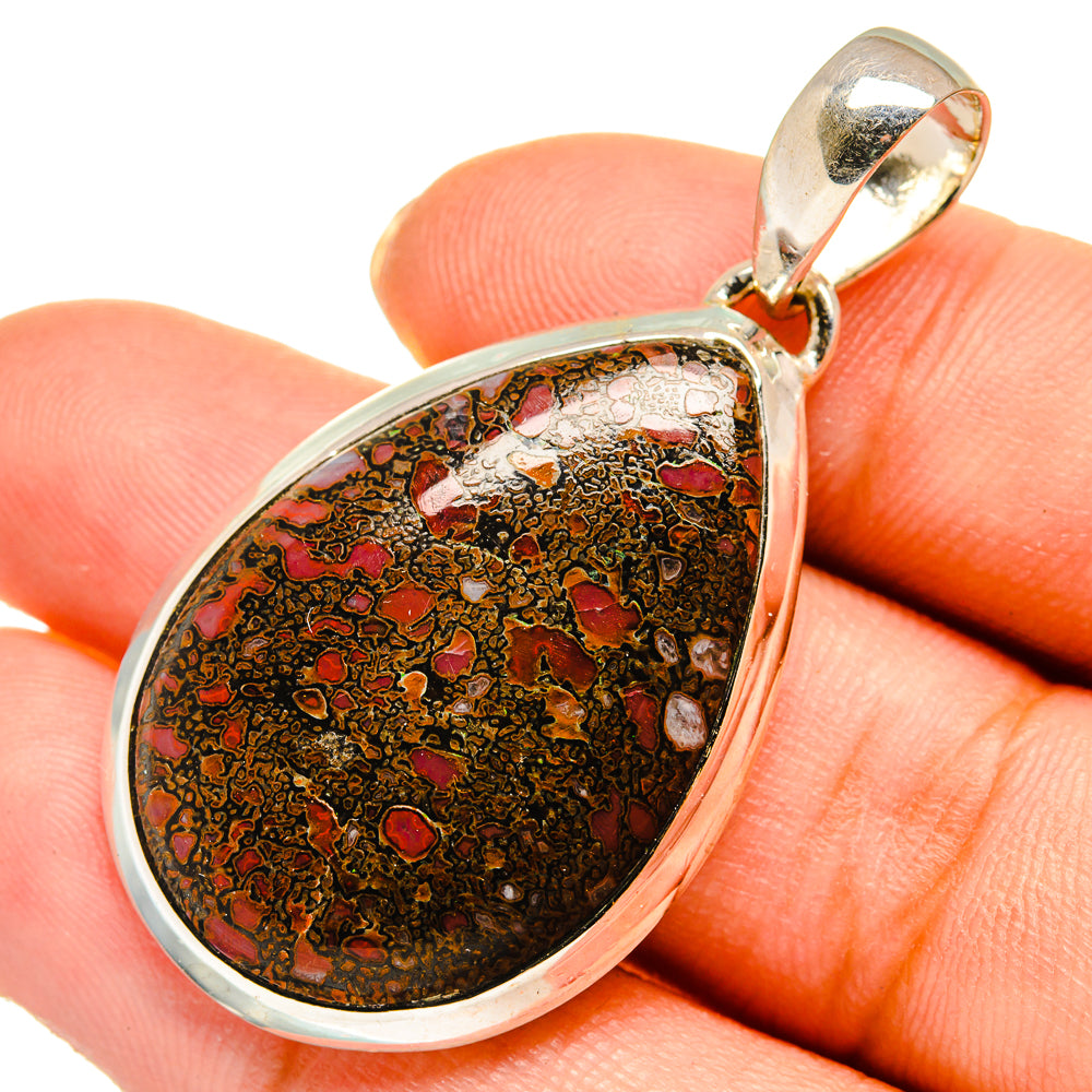 Dinosaur Bone Pendants handcrafted by Ana Silver Co - PD10613