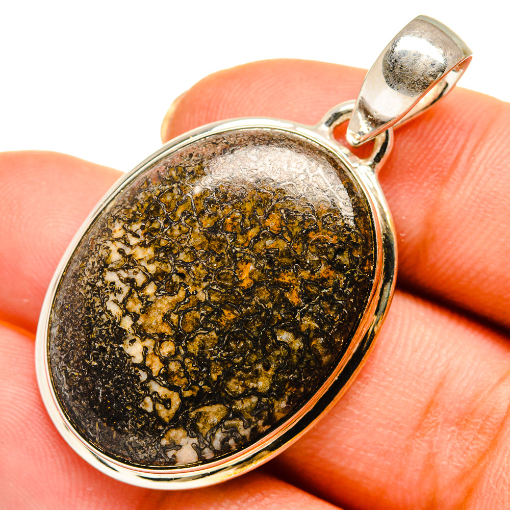 Dinosaur Bone Pendants handcrafted by Ana Silver Co - PD10614