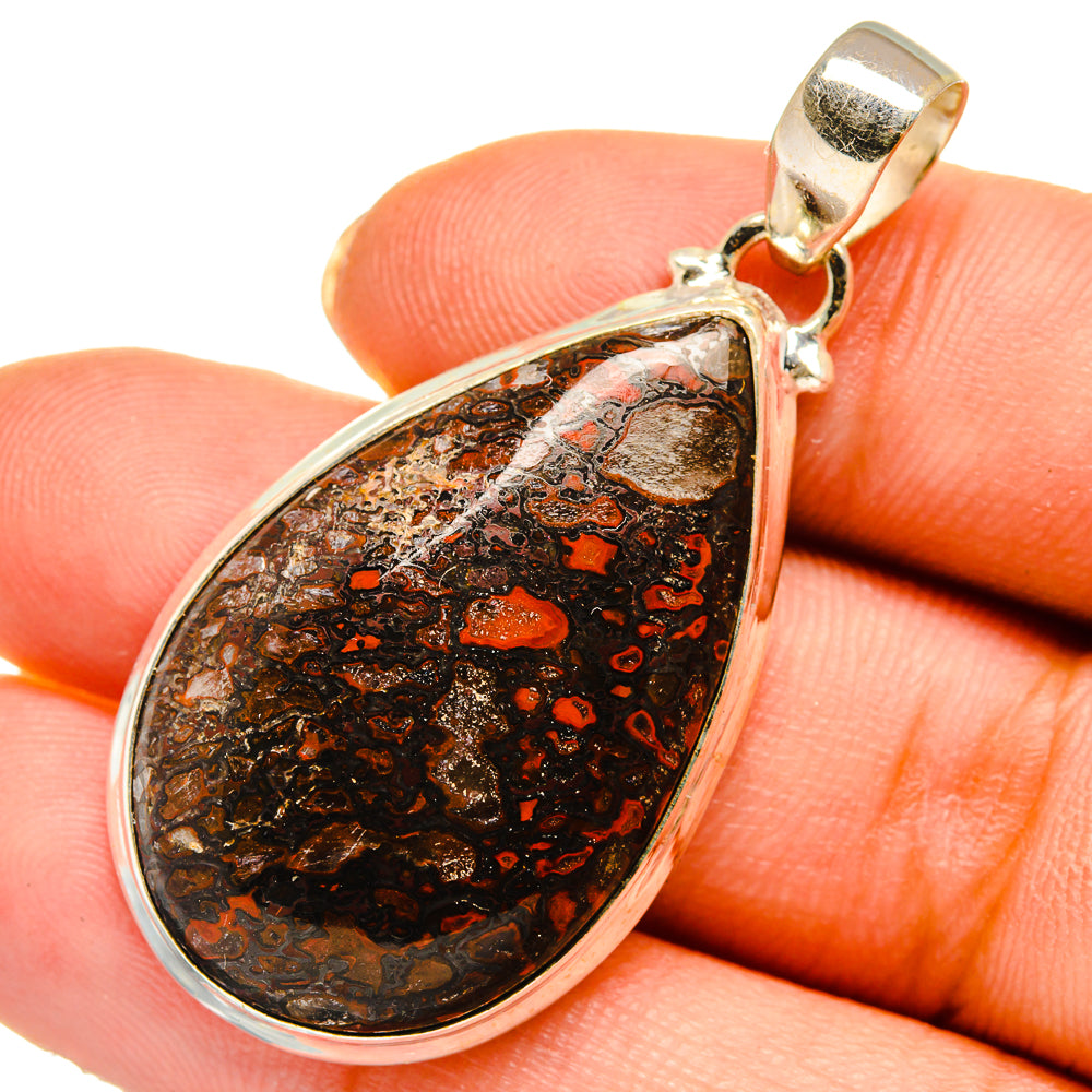 Dinosaur Bone Pendants handcrafted by Ana Silver Co - PD10615