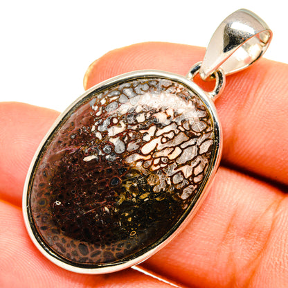 Dinosaur Bone Pendants handcrafted by Ana Silver Co - PD10621