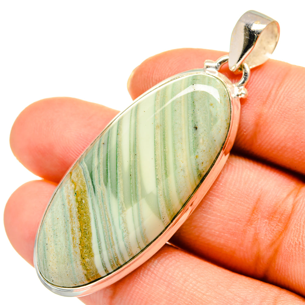 Ocean Jasper Pendants handcrafted by Ana Silver Co - PD10628