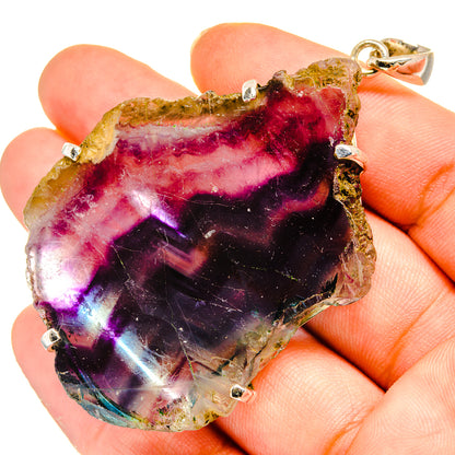 Fluorite Pendants handcrafted by Ana Silver Co - PD10630
