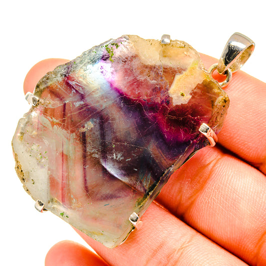 Fluorite Pendants handcrafted by Ana Silver Co - PD10631
