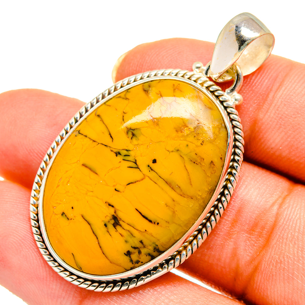 Brecciated Mookaite Pendants handcrafted by Ana Silver Co - PD10637