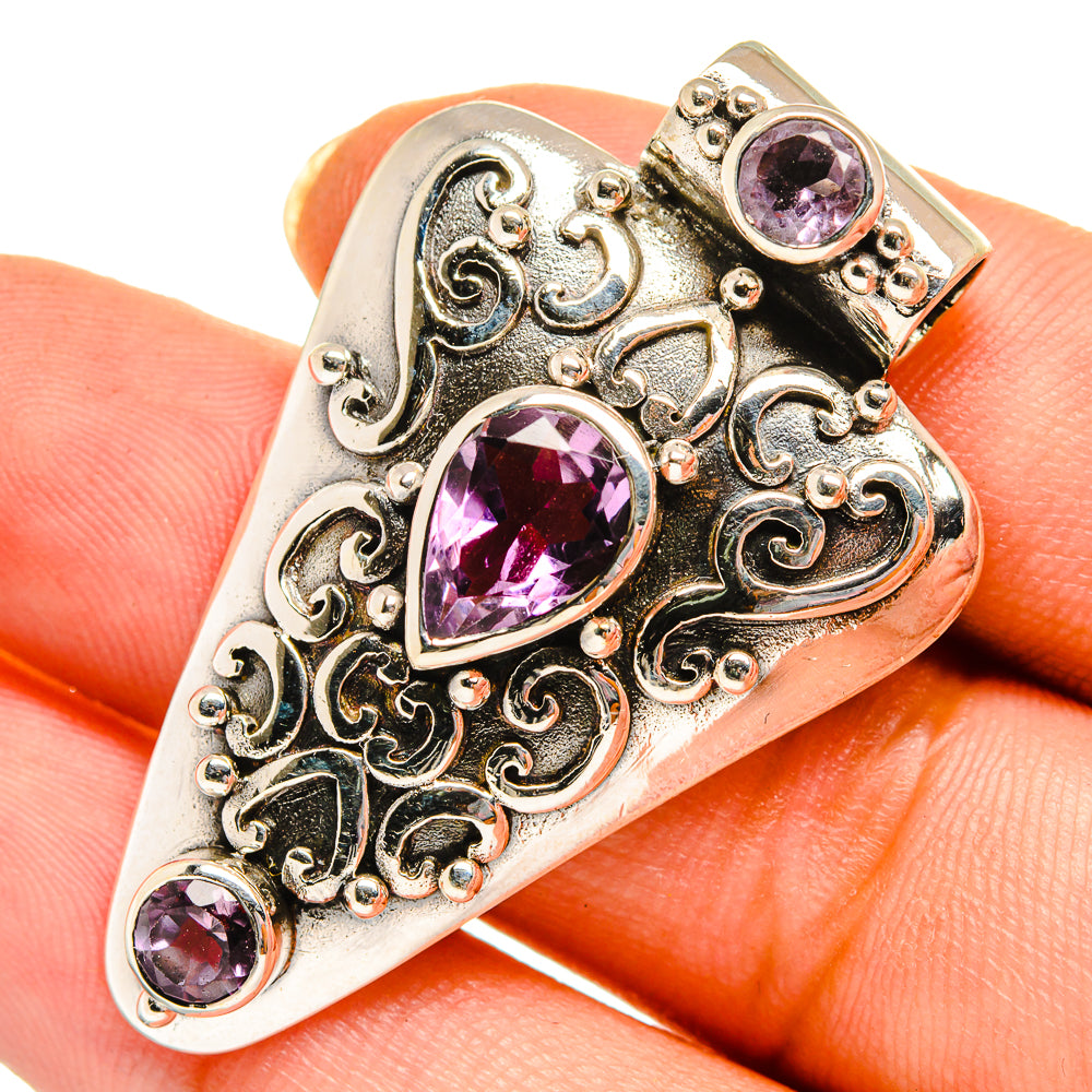 Amethyst Pendants handcrafted by Ana Silver Co - PD10642