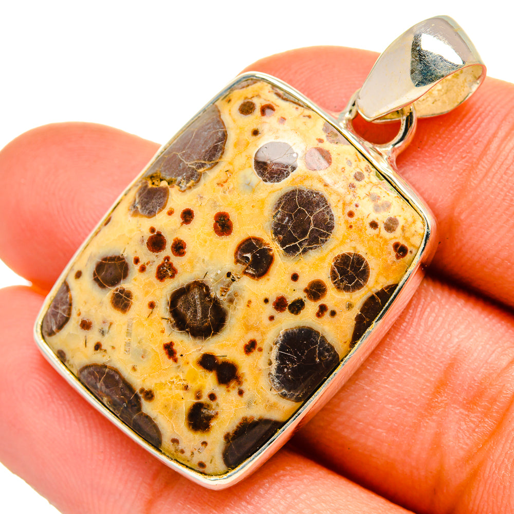 Poppy Jasper Pendants handcrafted by Ana Silver Co - PD10658