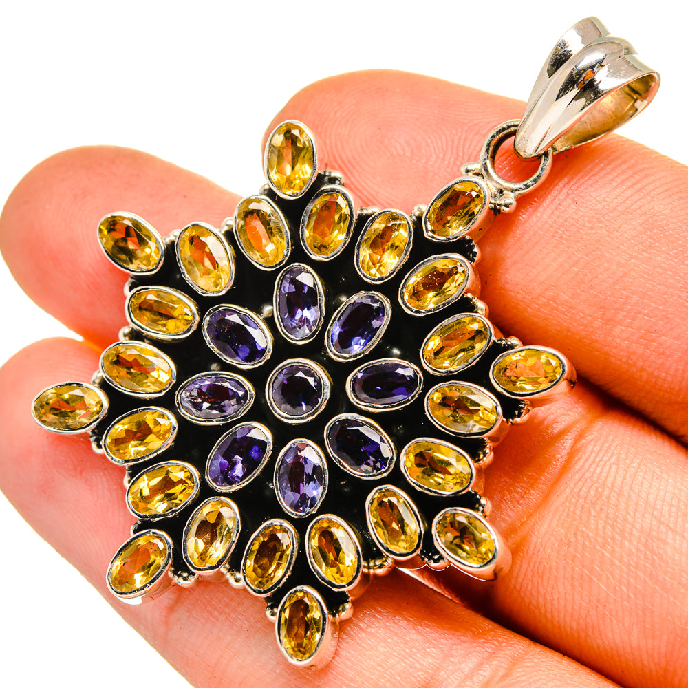 Tanzanite Pendants handcrafted by Ana Silver Co - PD10659