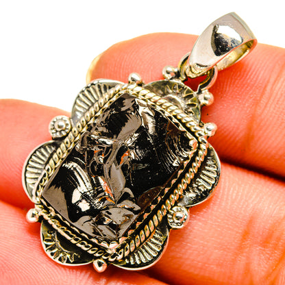 Shungite Pendants handcrafted by Ana Silver Co - PD10664