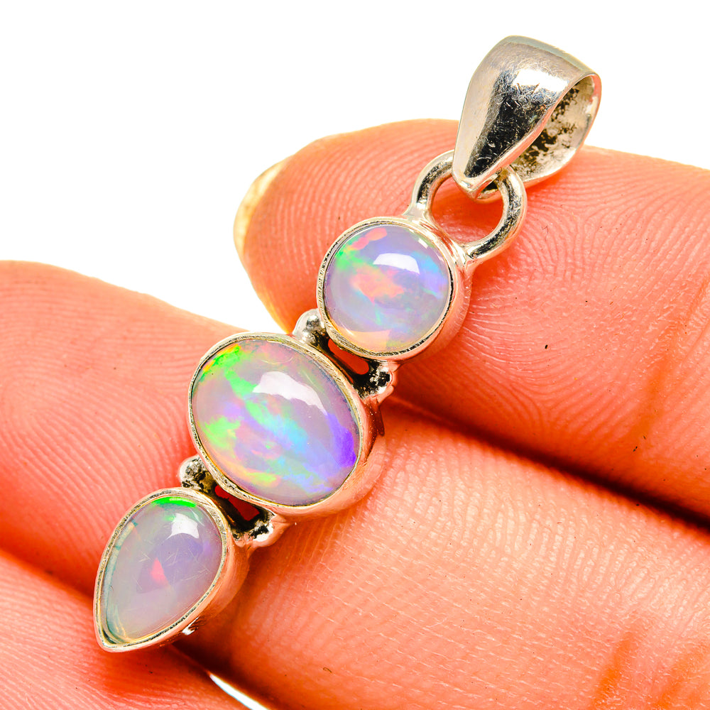 Ethiopian Opal Pendants handcrafted by Ana Silver Co - PD10666