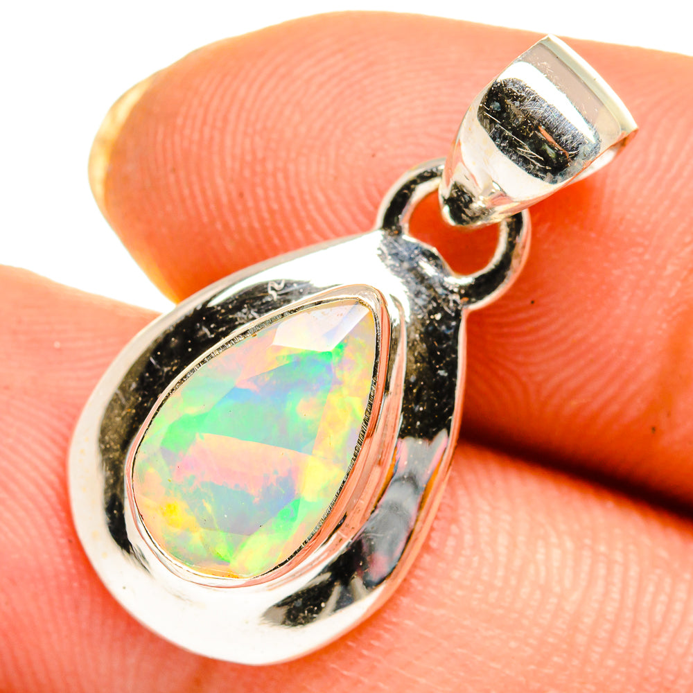 Ethiopian Opal Pendants handcrafted by Ana Silver Co - PD10693
