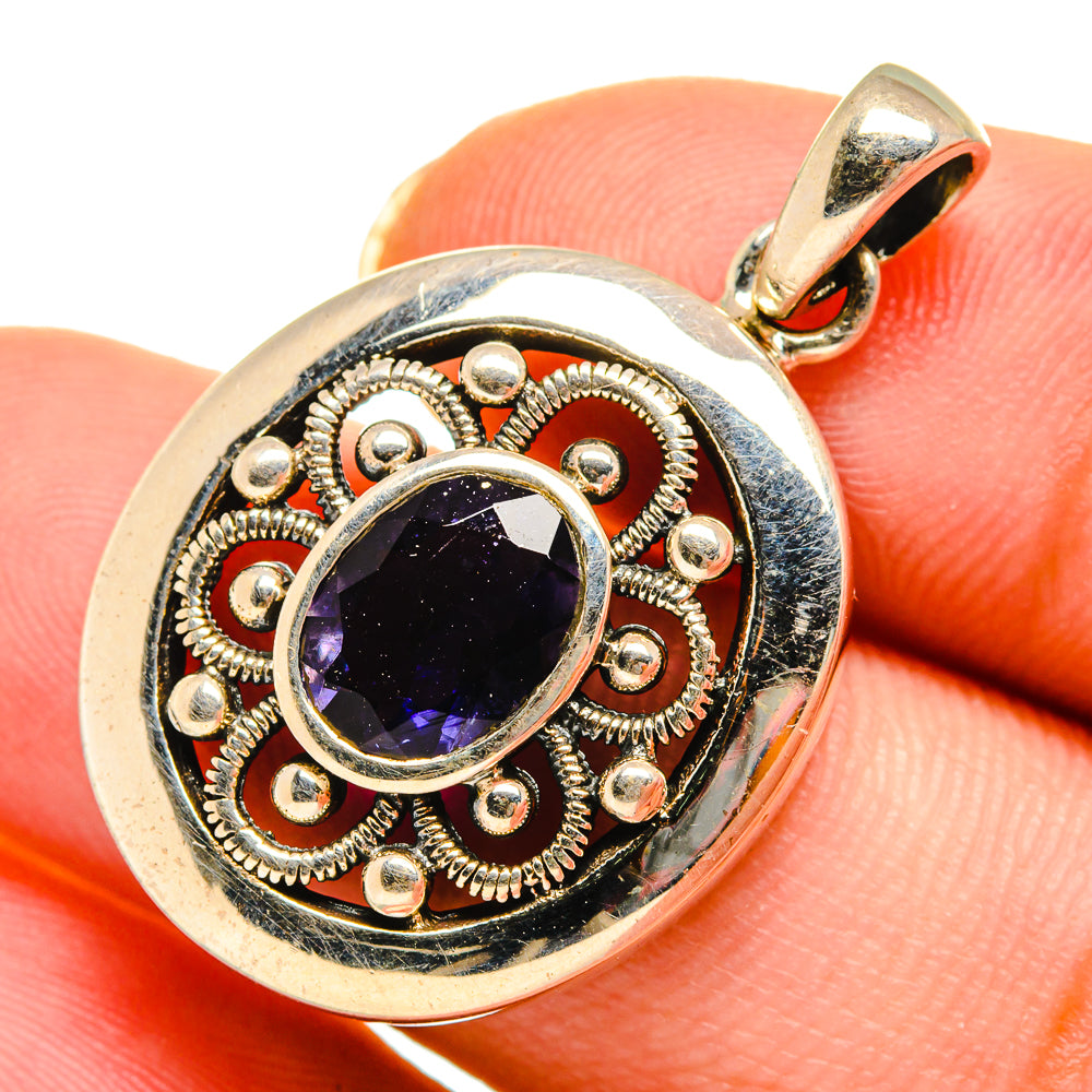 Tanzanite Pendants handcrafted by Ana Silver Co - PD10705