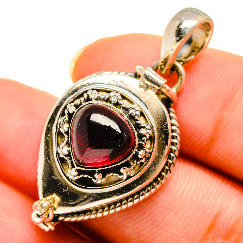 Garnet Pendants handcrafted by Ana Silver Co - PD10717